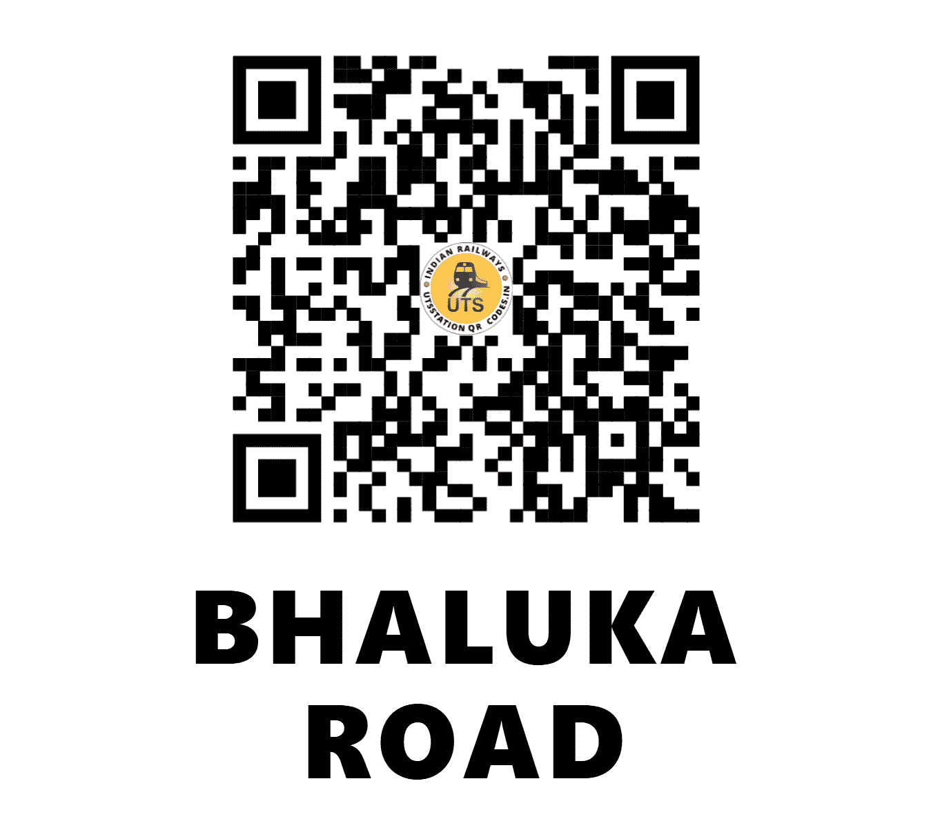 UTS QR Code for BHALUKA ROAD - BKRD - NF (WEST BENGAL)